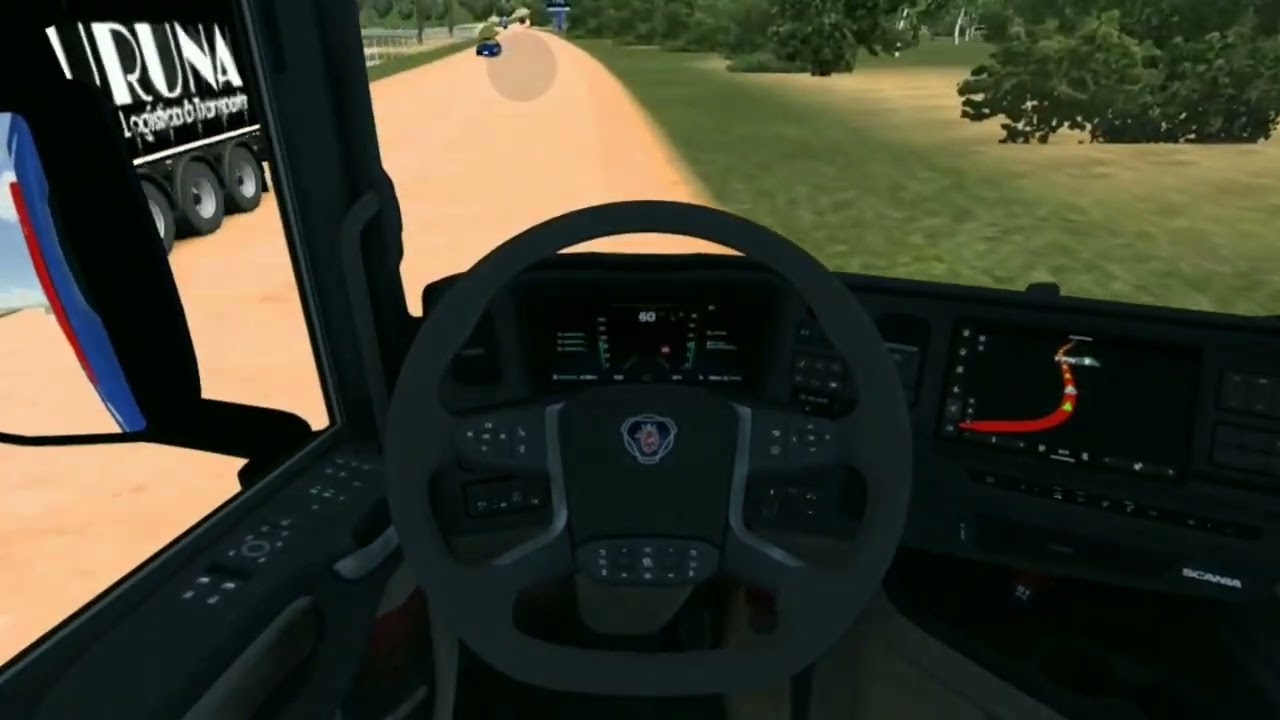 ETS2 VIDA REAL | PRIMEIRA VIAGEM COM MEU NOVO CAMINHÃO!