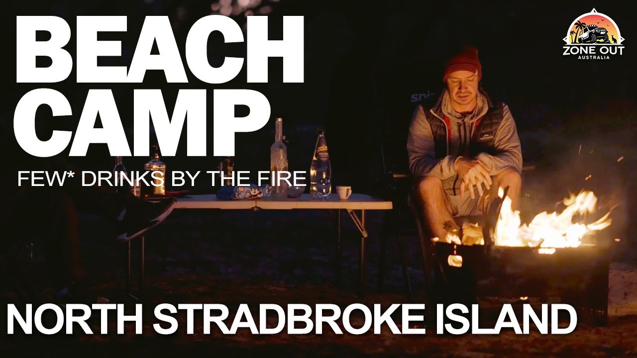 Beach Camping, Cooking and Driving on North Stradbroke Island