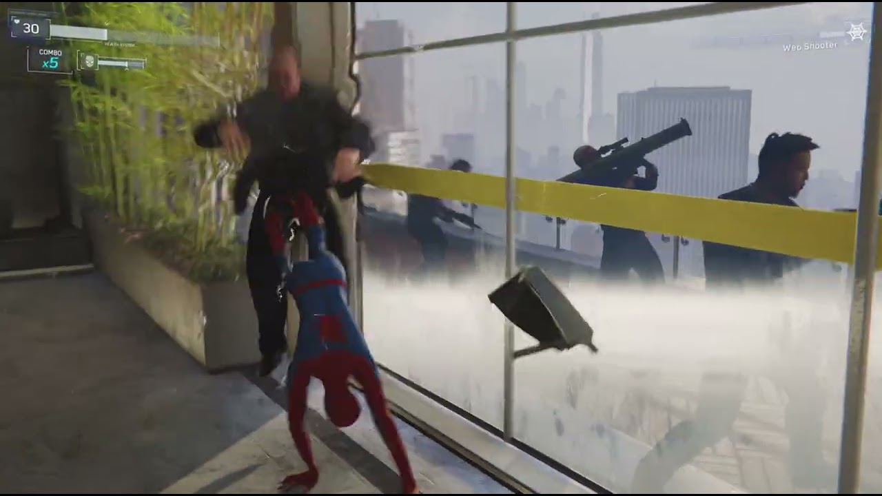 Marvel's Spider-Man Fighting Kingpin. Part 1