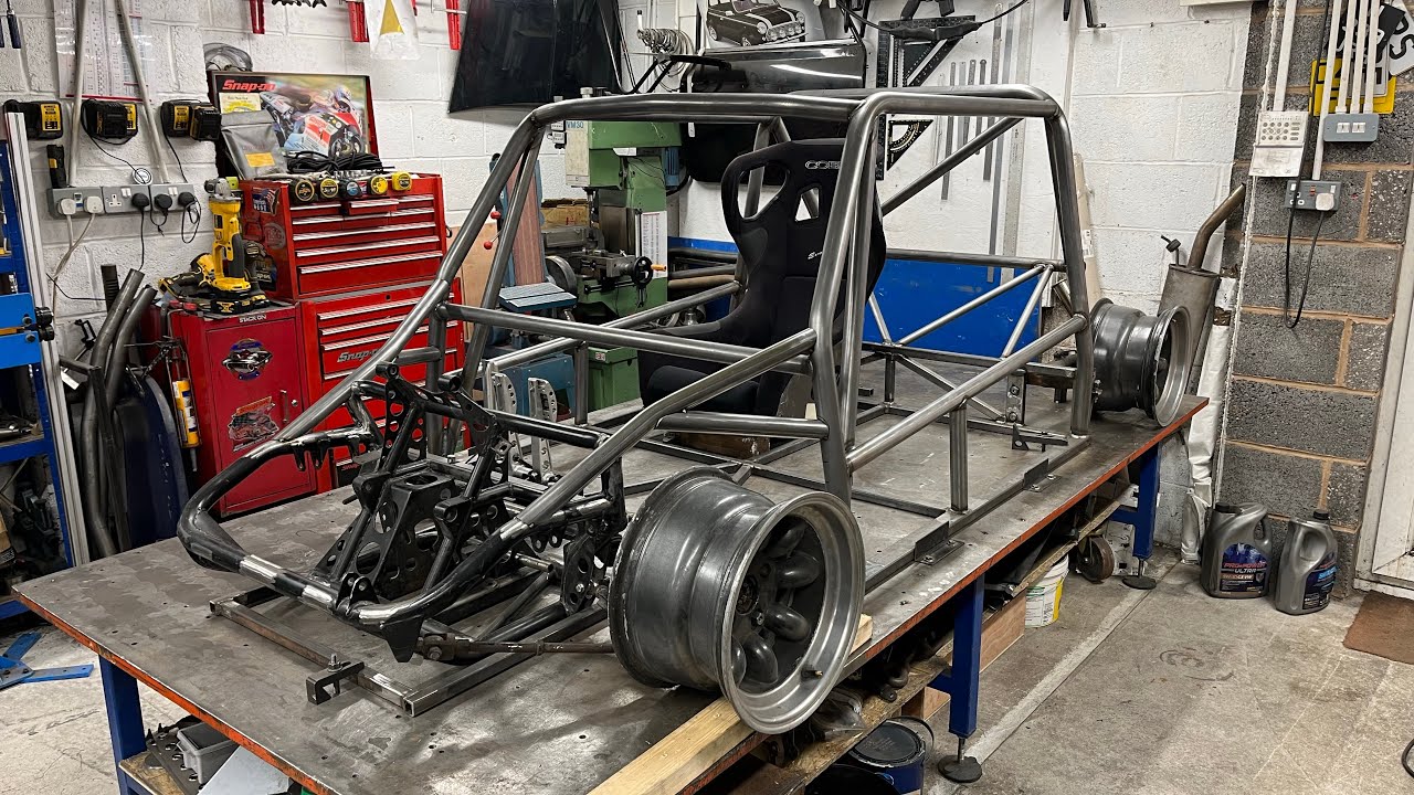 R1 turbo spaceframe mini chassis part 3