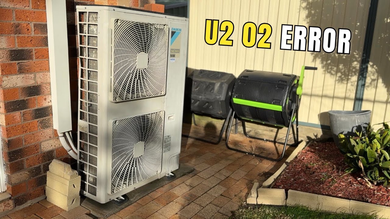 Daikin U2-02 Fault Fixed⎜The Cause Was Totally Unexpected