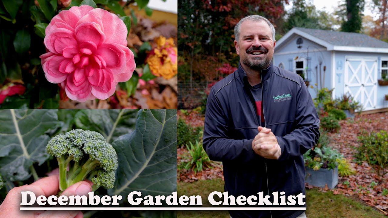 December Garden Checklist❄⛄- Winter Gardening