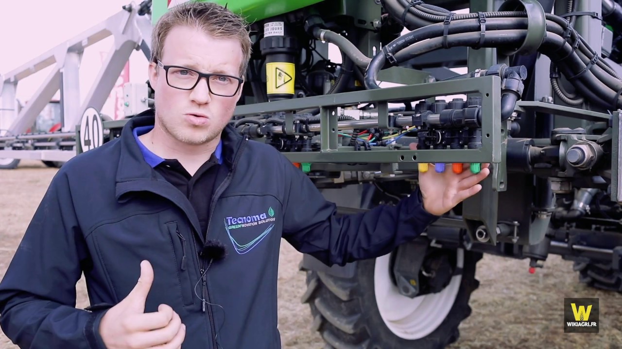Le syst&egrave;me d'optimisation de la pulv&eacute;risation OSS+ de Tecnoma - InnovAgri 2018