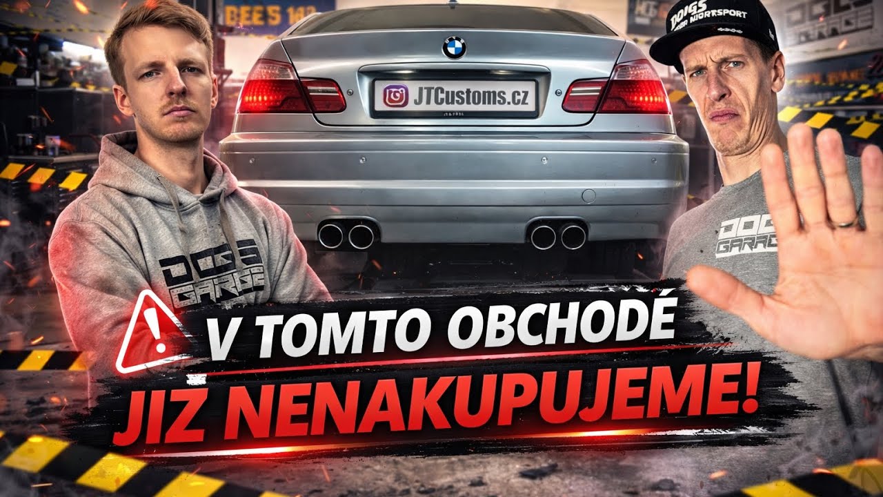 Proč to netlumí?? Už jen kvalitní značky [BMW E46 FAKE M3] #nerez #bmw #temu