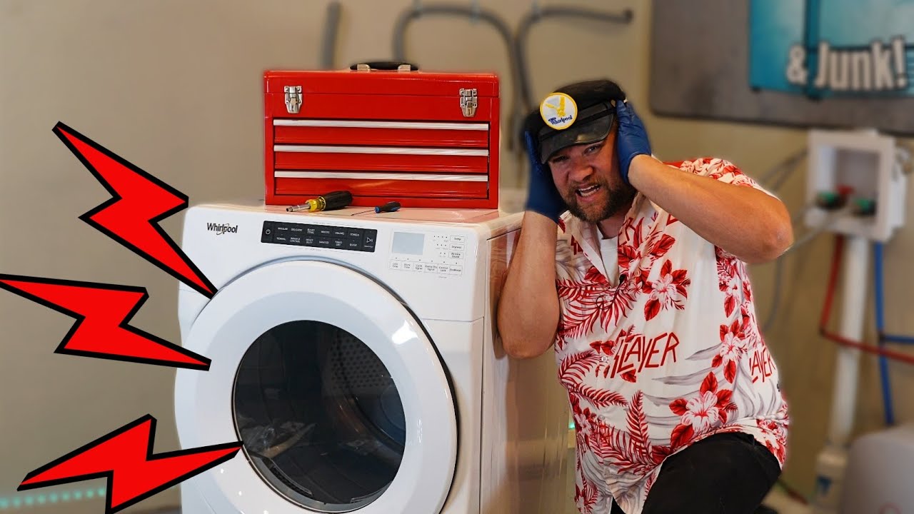 Whirlpool Stackable Dryer Makes Noise, Squealing, Grinding or Other Noises - How to Fix