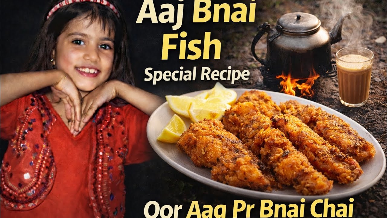 Aaj Bnai Fish | Oor Aag Pr Bnai Chai | Special Recipe | Daily Vlog