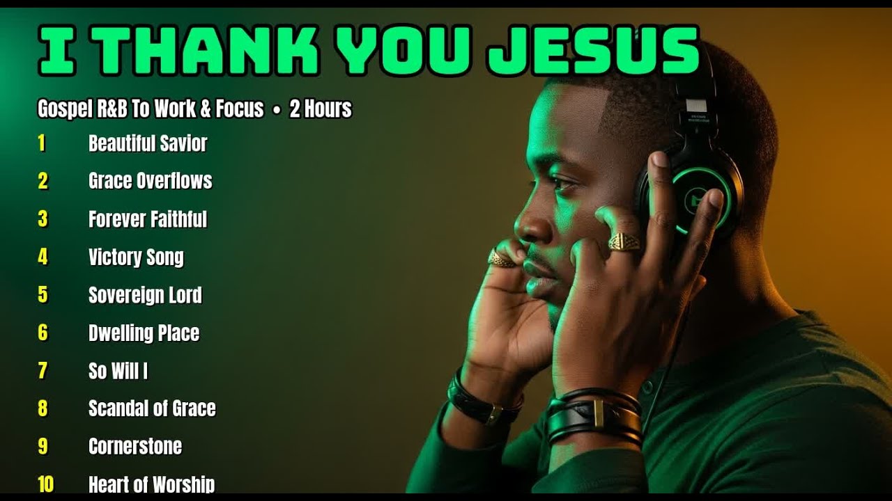 THANK YOU GOD † Best Gospel Songs For Concentration 🎵 Nonstop Christian R&B 2026