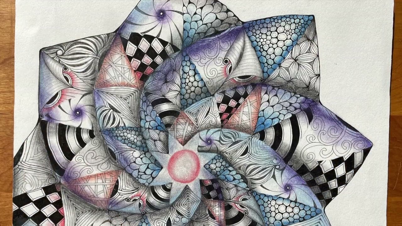 Пакет проектов Zentangle № 17 — Заключение