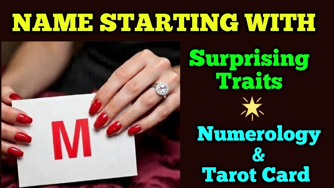 Name Beginning With Letter " M " Surprising Traits / Amazing Facts 