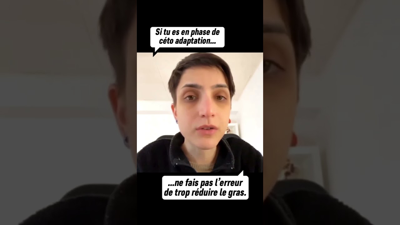En ceto adaptation, ne fais pas cette erreur ⚠️ | #cetoadaptation #keto #cetose #metabolisme