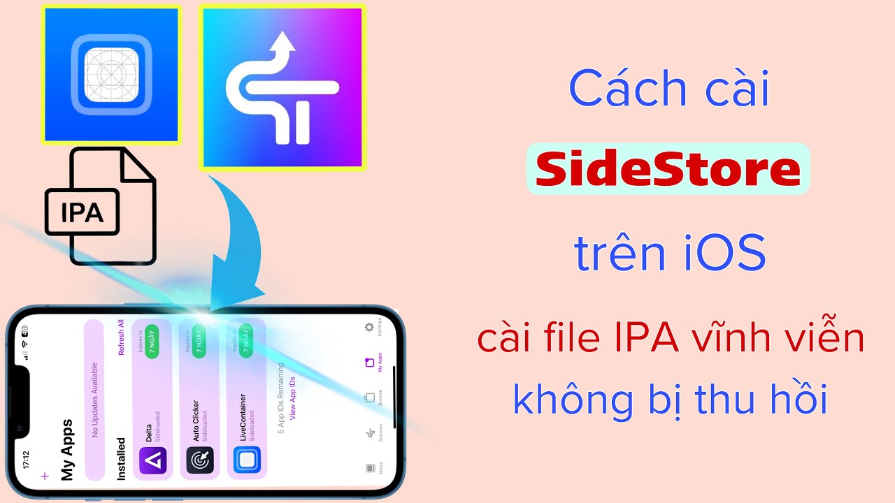 Как установить SideStore на iOS | Установка ipa-файла без его аннулирования @hadu75tv2