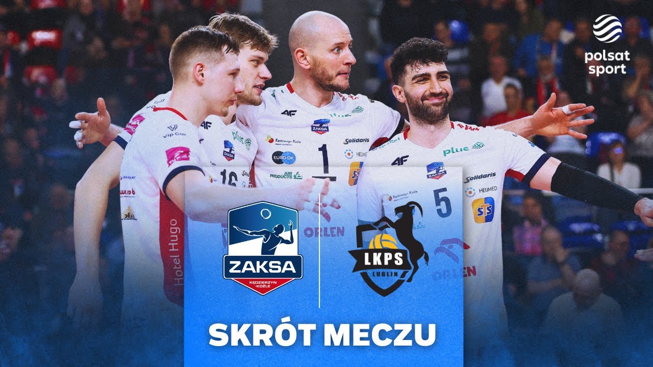 ZAKSA GÓRĄ W SZLAGIEROWYM STARCIU! | Skrót meczu ZAKSA Kędzierzyn-Koźle - Bogdanka LUK Lublin