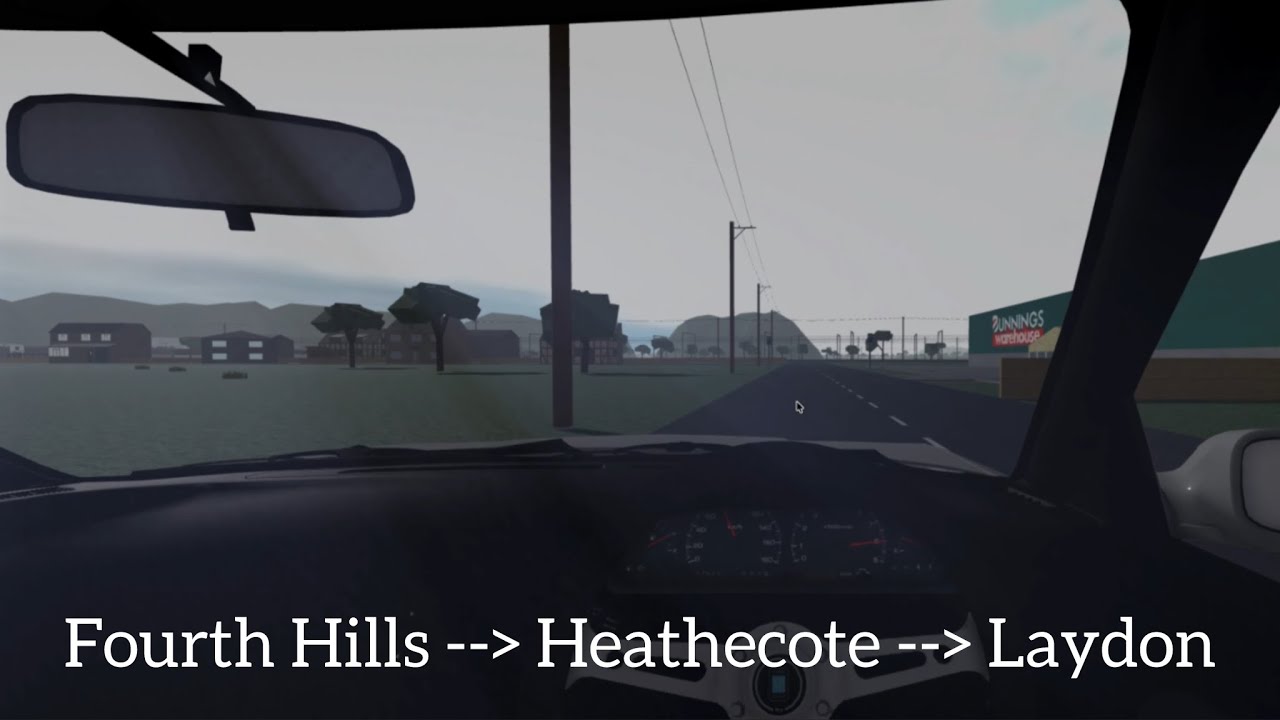 Driving from Fourth Hills to Laydon Timelapse