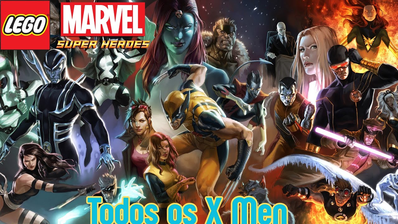 Gameplay de Lego Marvel Super Heros: Todos os Xmen