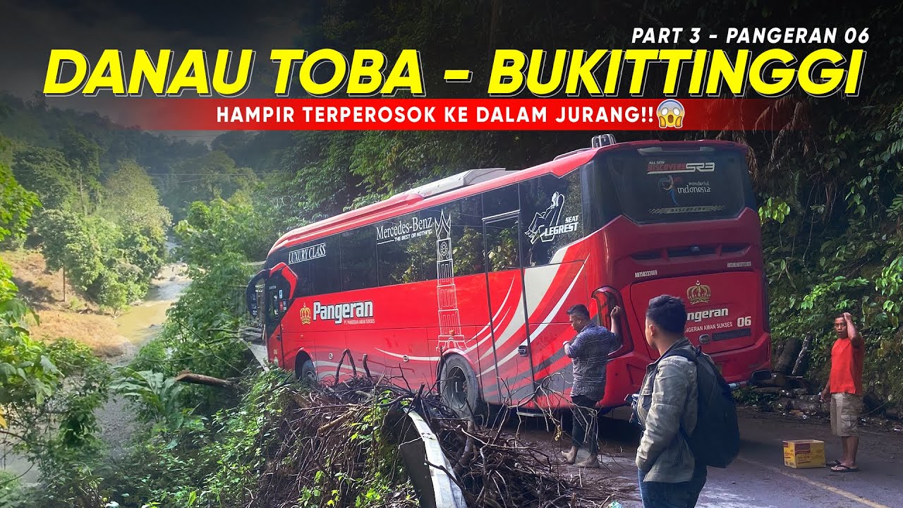 DETIK DETIK BIS HAMPIR MASUK JURANG‼️😱 || Trip Pangeran 