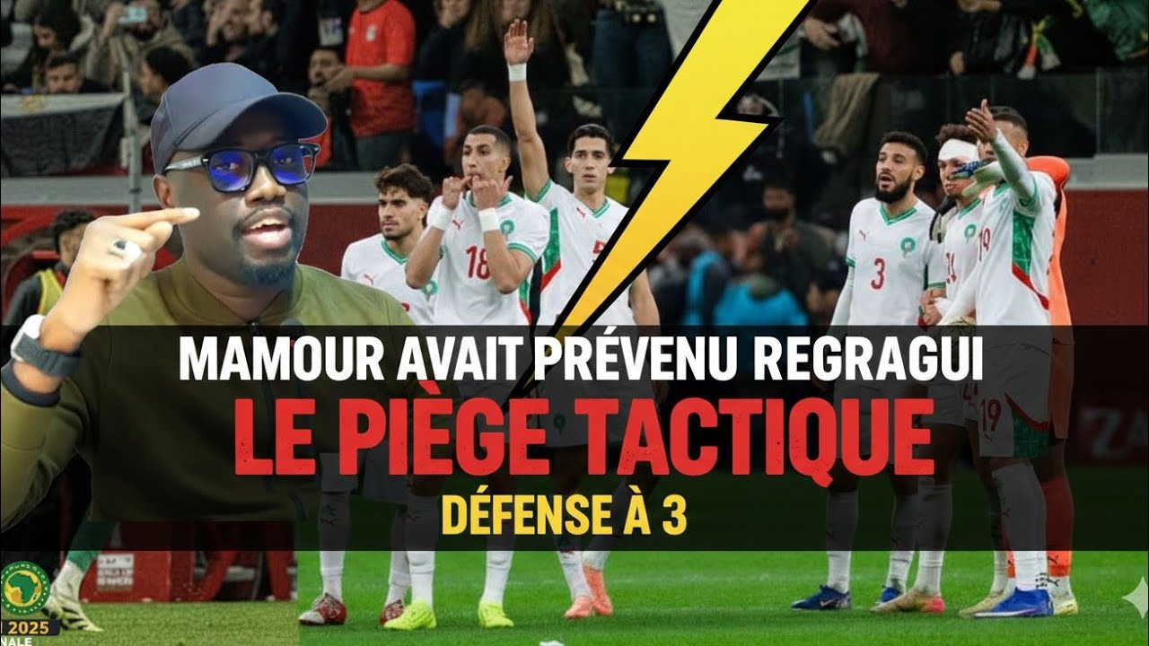 ​"Regragui est piégé !" : Quand Mamour annonçait la défense à 3 de Pape Thiaw contre le Maroc