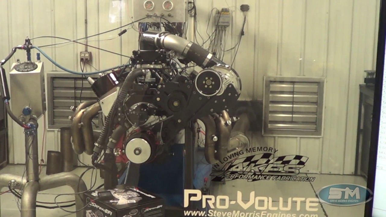 STEVE MORRIS ENGINES BOOSTED SNIPER 8 INJ Testing