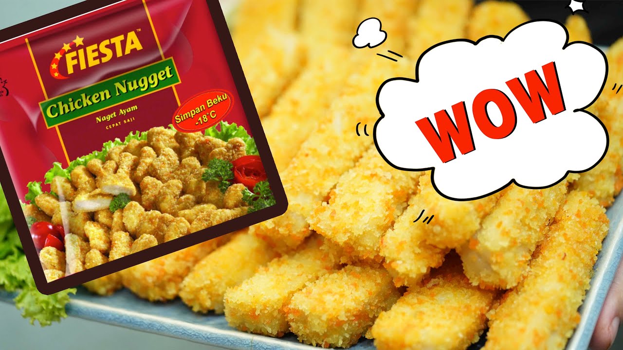 Bikin CHICKEN NUGGET FIESTA Sendiri Versi KW Rumahan