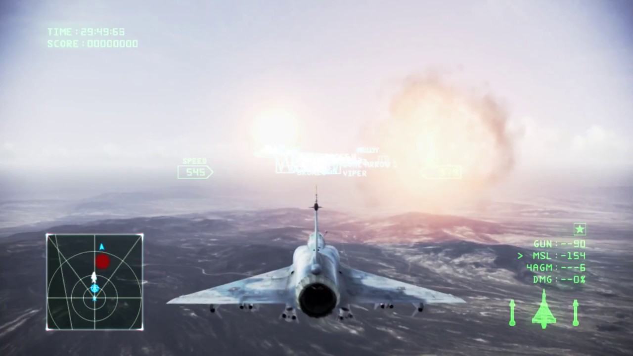 Stonehenge | Mission 4 | Ace Combat Infinity [1080p 60fps]
