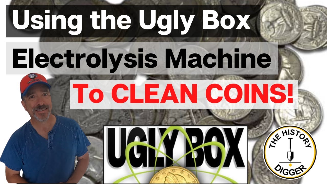 Using the Ugly Box Electrolysis Machine to Clean Coins