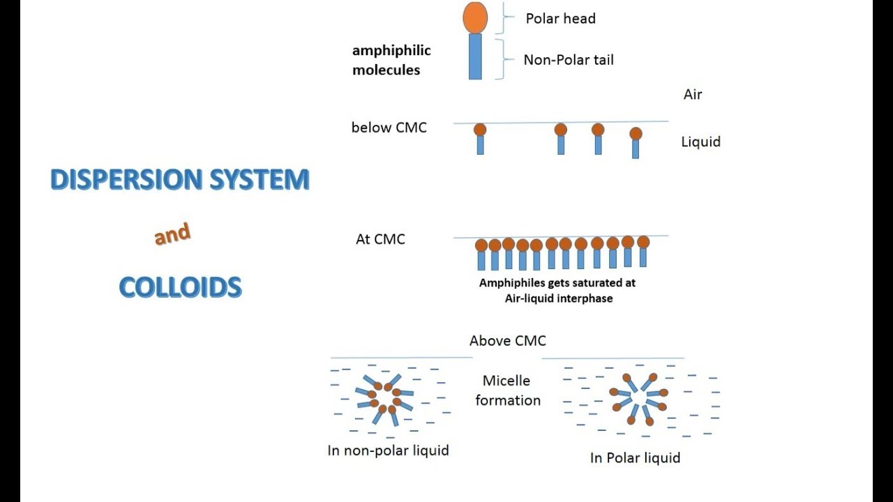 Dispersion system and Colloids