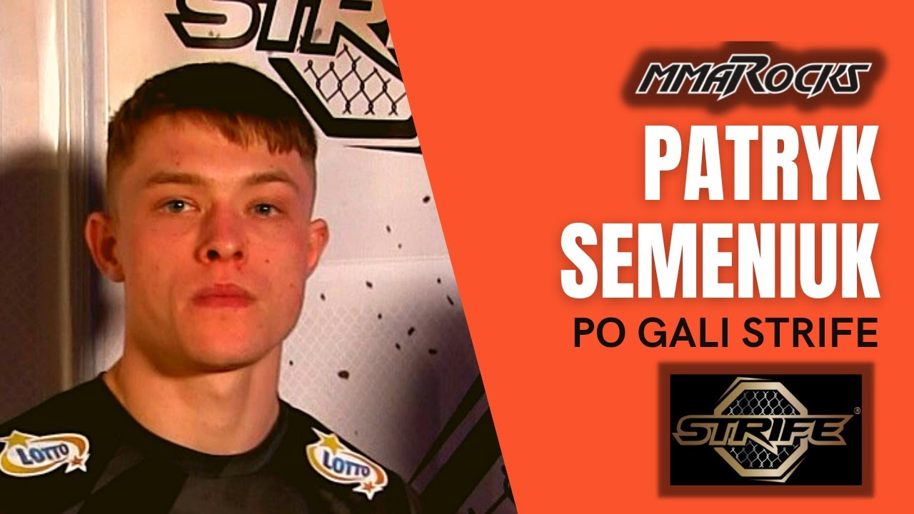 MOŻNA EFEKTOWNIE WYGRAĆ, NAWET GDY WYPADNIE SOCZEWKA Z OKA. DOWI&Oacute;DŁ TEGO PATRYK SEMENIUK