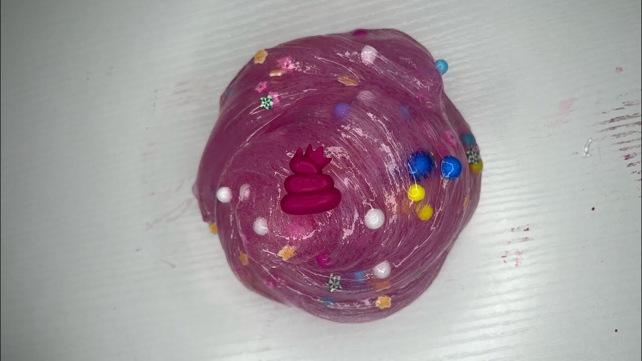 Reviewing and putting beads into SLIME!💗🌸