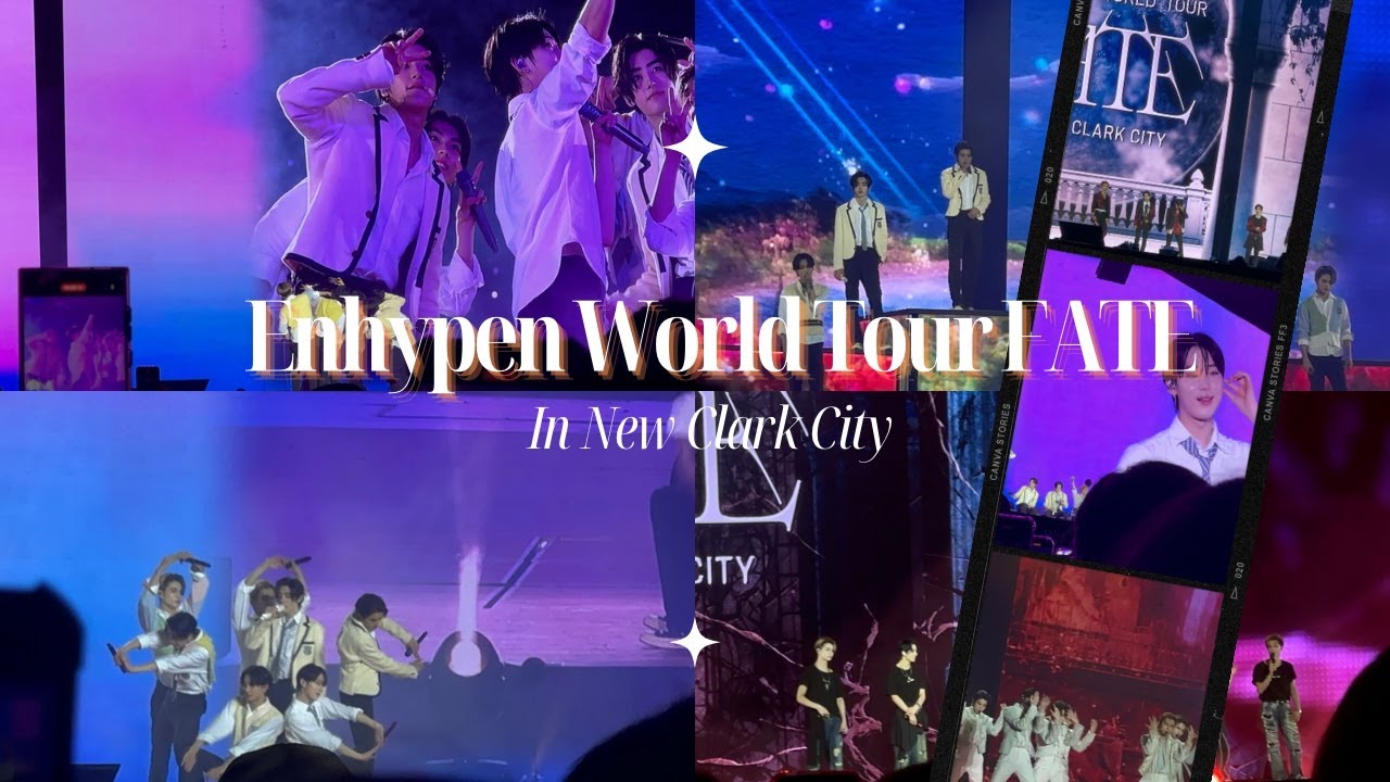 240203|ENHYPEN WORLD TOUR FATE IN NEW CLARK CITY🧡| FULL CONCERT 🔥