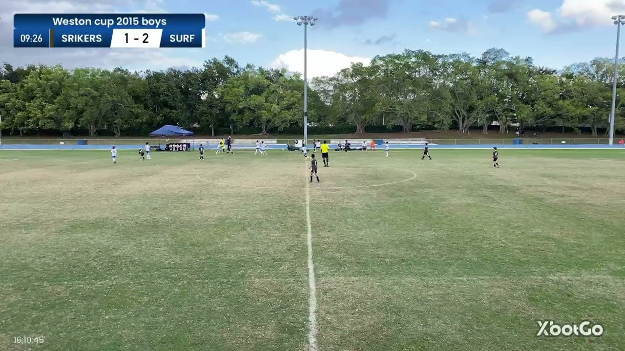 Weston cup 2015 boys strikers vs sunrise surf 