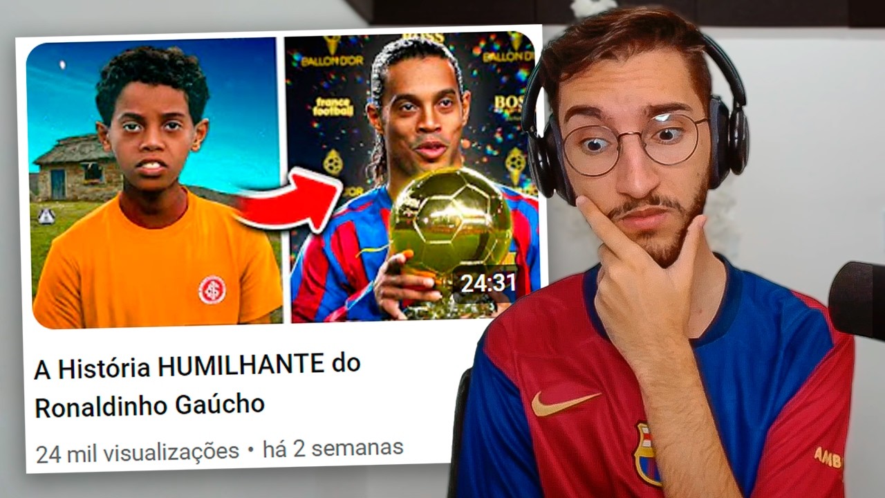 A História HUMILHANTE do Ronaldinho Gaúcho