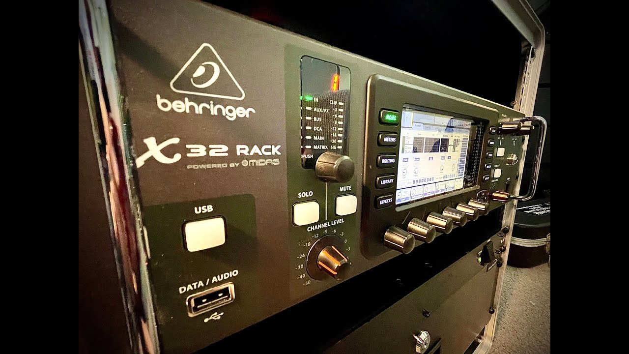 A General Overview of the Behringer X32 Rack