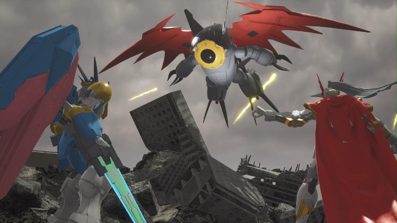 Deathmon (Digimon V-Tamers) GUNDAM BREAKER 4