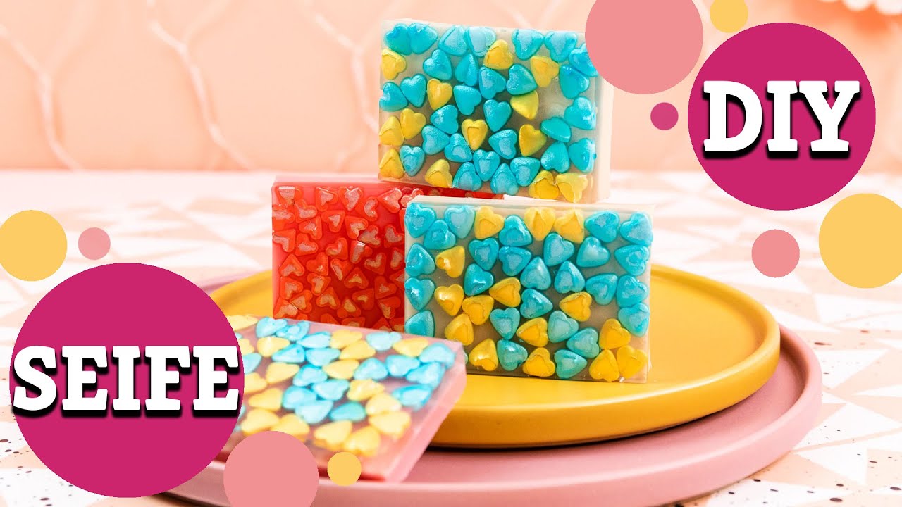 DIY Seife selber machen als Geschenkidee zum Valentinstag