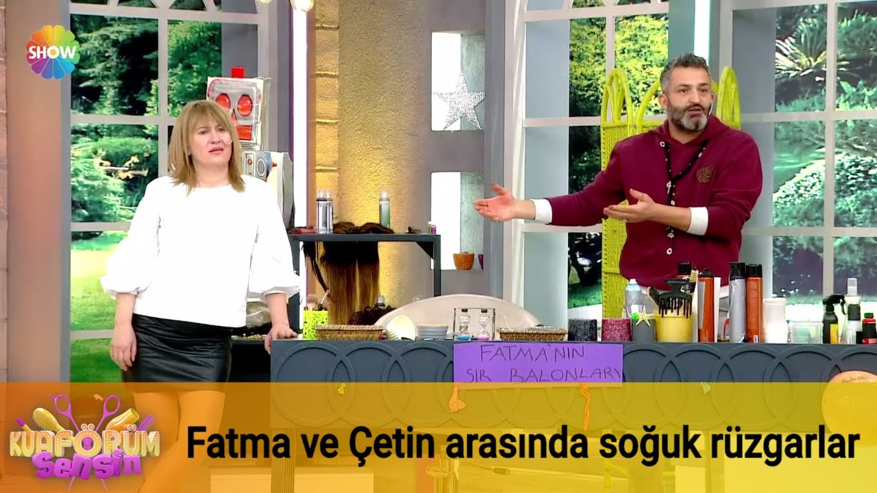 Fatma ve Çetin arasında soğuk rüzgarlar