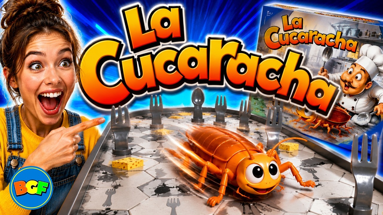 LA CUCARACHA - Sfida i tuoi amici e acchiappa l&rsquo;insetto prima di tutti! | Tutorial 214