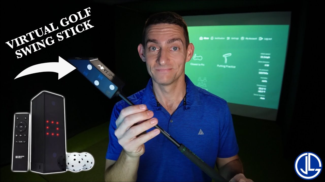 Playing 18 holes with the Square Golf virtual golf swing stick! Is it any good?