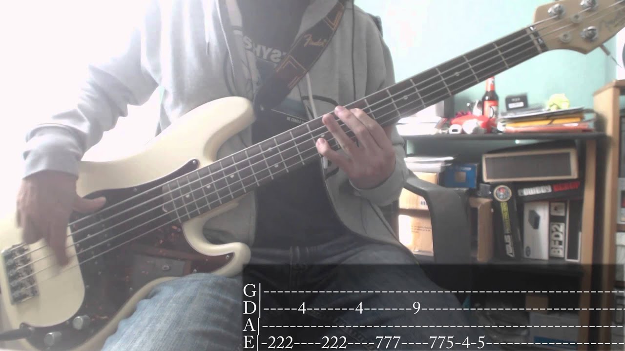 Muse's week - 03 - Muscle Museum [Bass Cover + Tab]