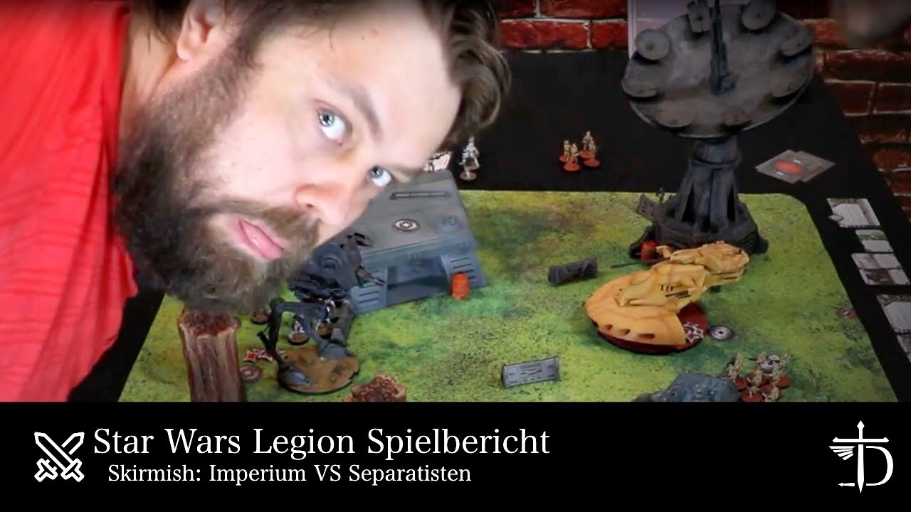 Star Wars Legion Spielbericht - Skirmish: Imperium VS Separatisten. Rückspiel auf Endor