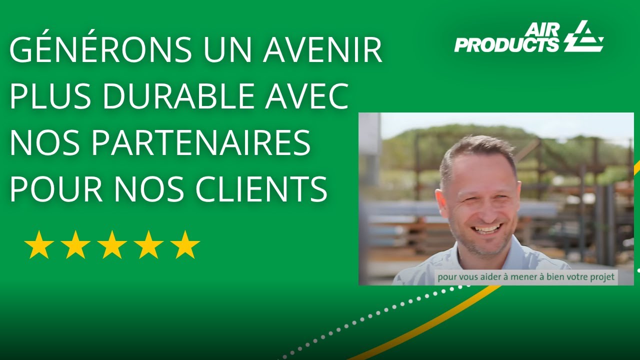 Air Products s'appuie sur son réseau de distributeurs de gaz, fiable et à proximité des clients