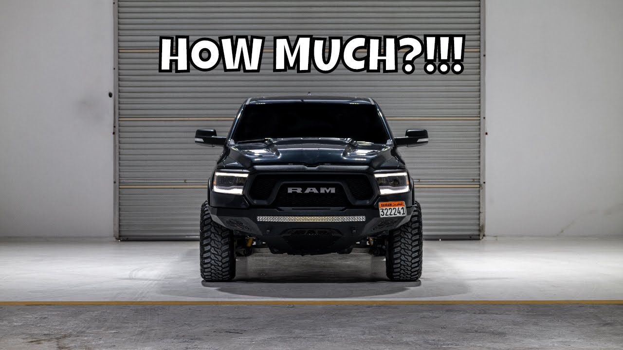 This is how much I spent on my Ram 1500 Rebel
