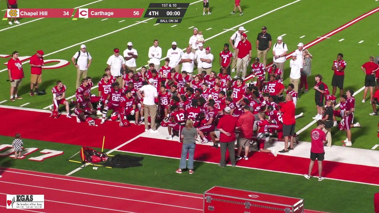 Carthage vs Chapel Hill (Football) - 09/19/2025