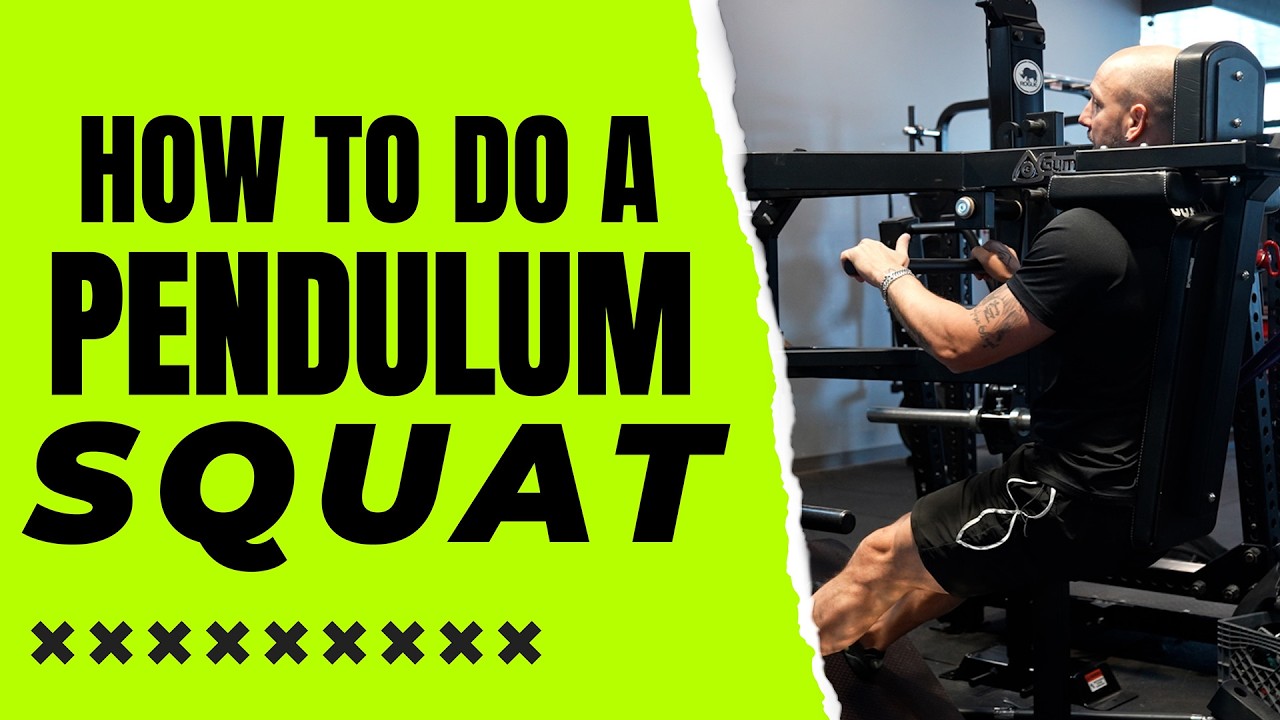 How To Do A Pendulum Squat