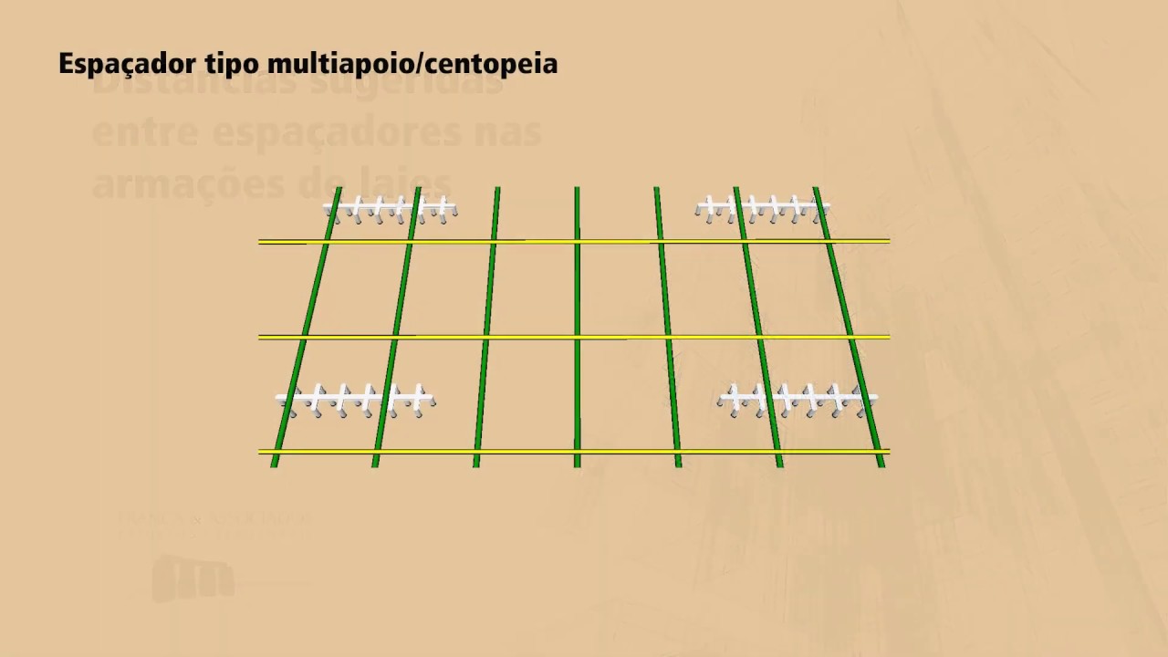 SÉRIE BOAS PRÁTICAS - Distâncias sugeridas entre espaçadores nas armações de lajes