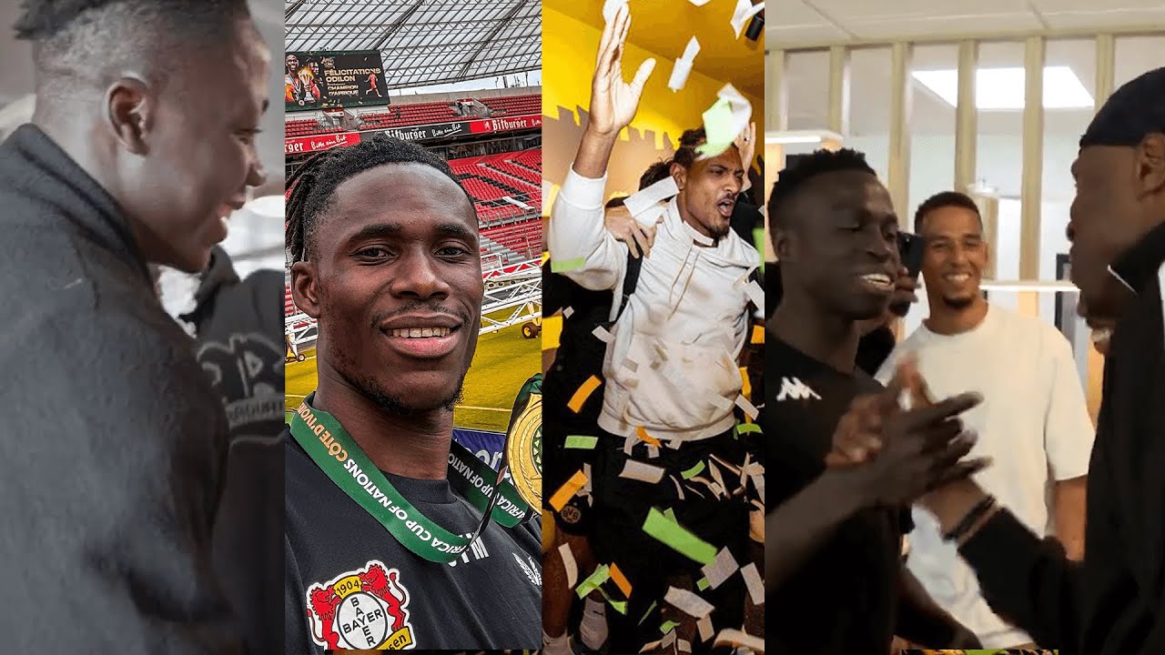 Oumar Diakité, Haller, Singo accueillis en héros dans leurs clubs Champion Afrique CAN 2023 | MOHDIA