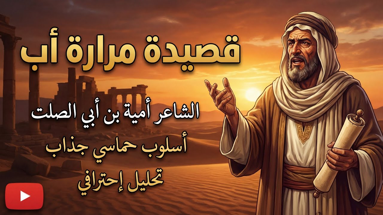 مرارة أب| أمية بن أبي الصلت 