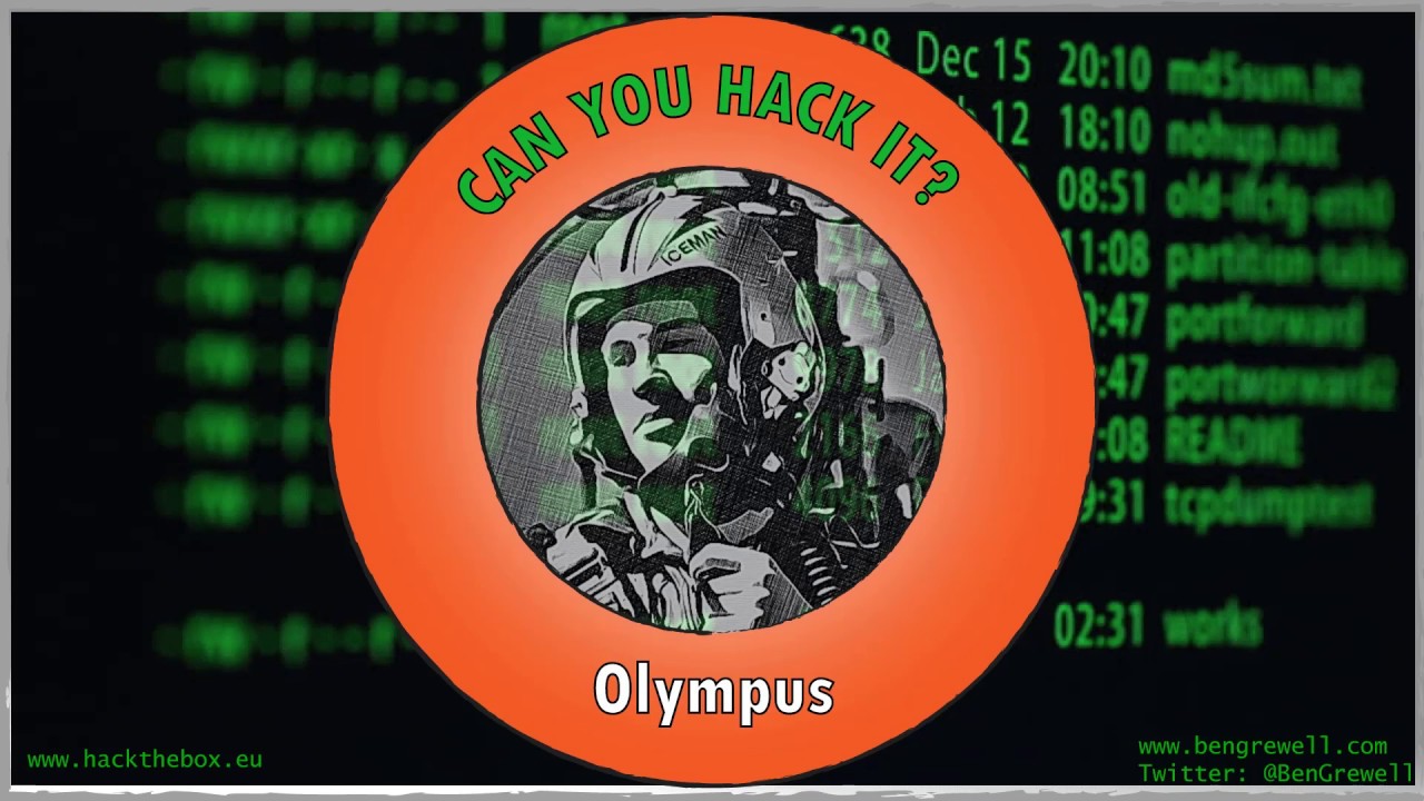 Olympus - Can You Hack It - Hackthebox.eu