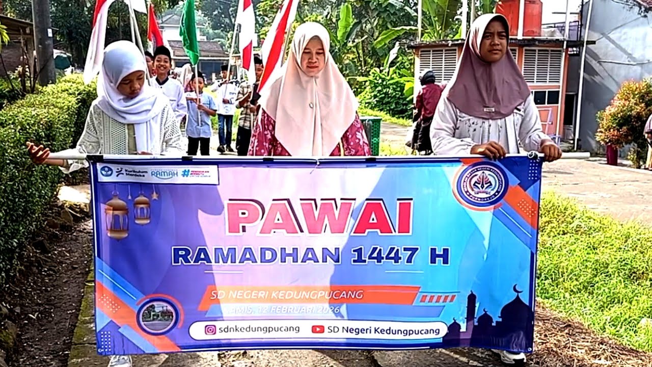 Pawai ramadhan 1447 h SDN kedungpucang bener