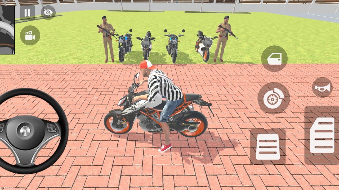 🎮 Franklin Order By 2️⃣ Hunter Bike & 2️⃣ KTM Bike In Indian 🇮🇳 Thief Auto Simulator 🎮