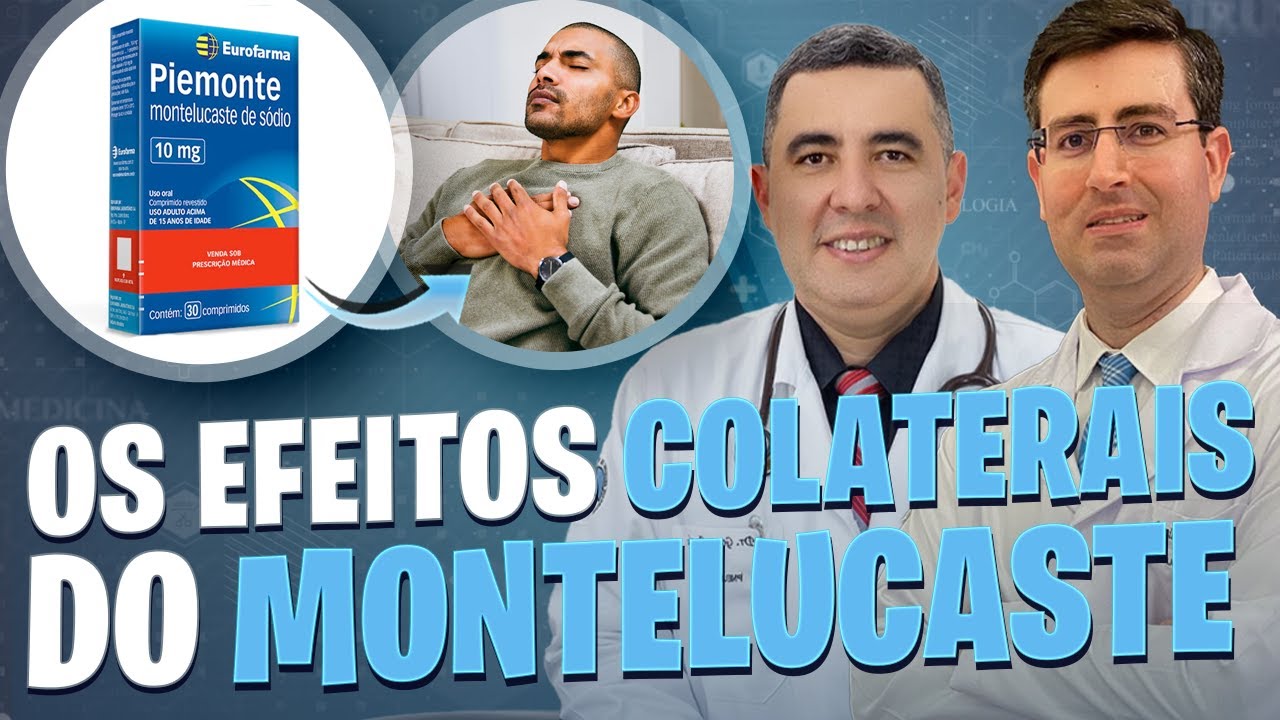 Até quando tolerar os efeitos colaterais do Montelucaste? Pneumo e Otorrino respondem