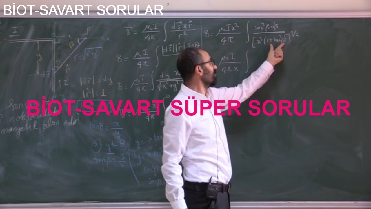 Fizik 2 (Soru Çözümü): Biot-Savart Yasası Sorular